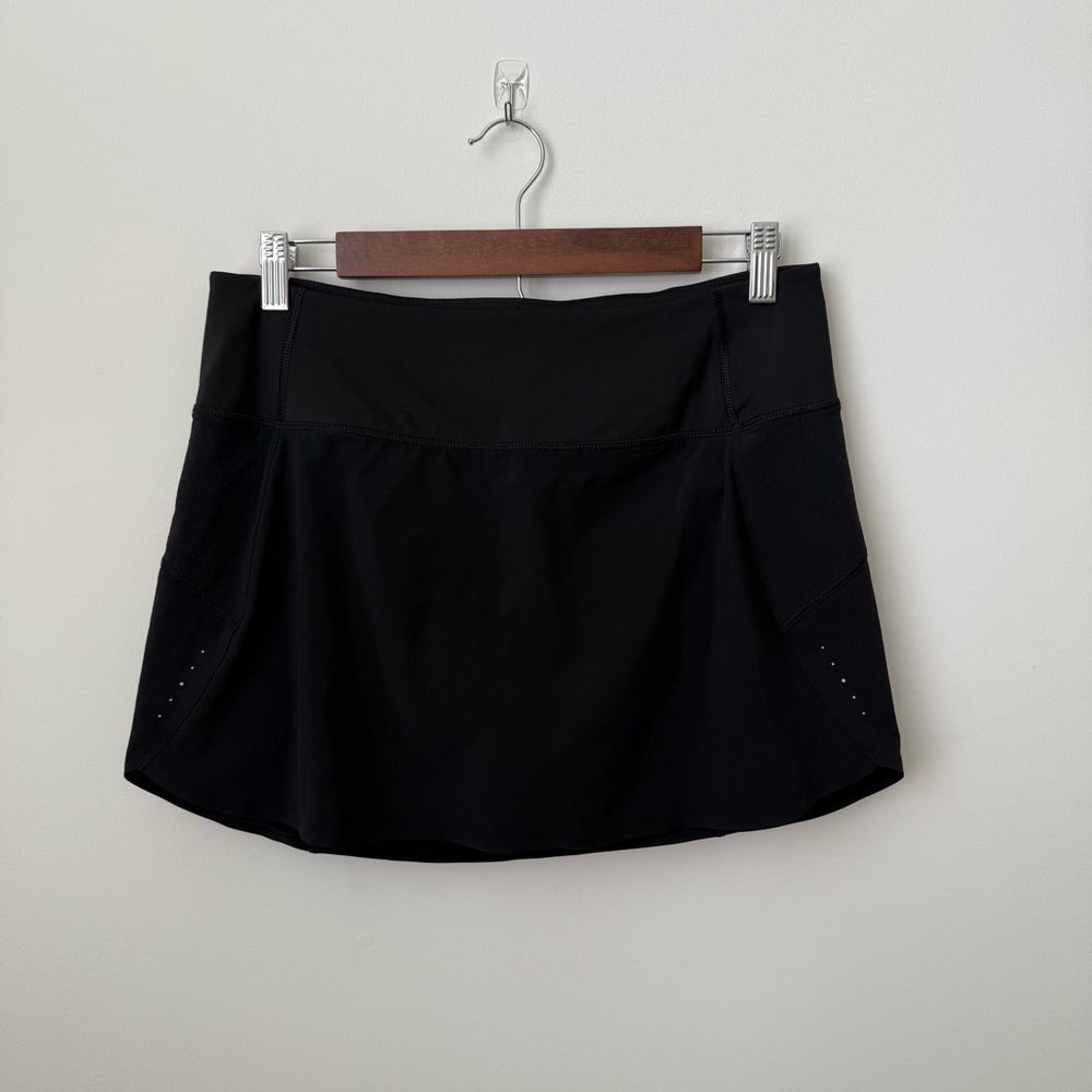 Athleta Run With It‎ 14” Skort Black Size Medium